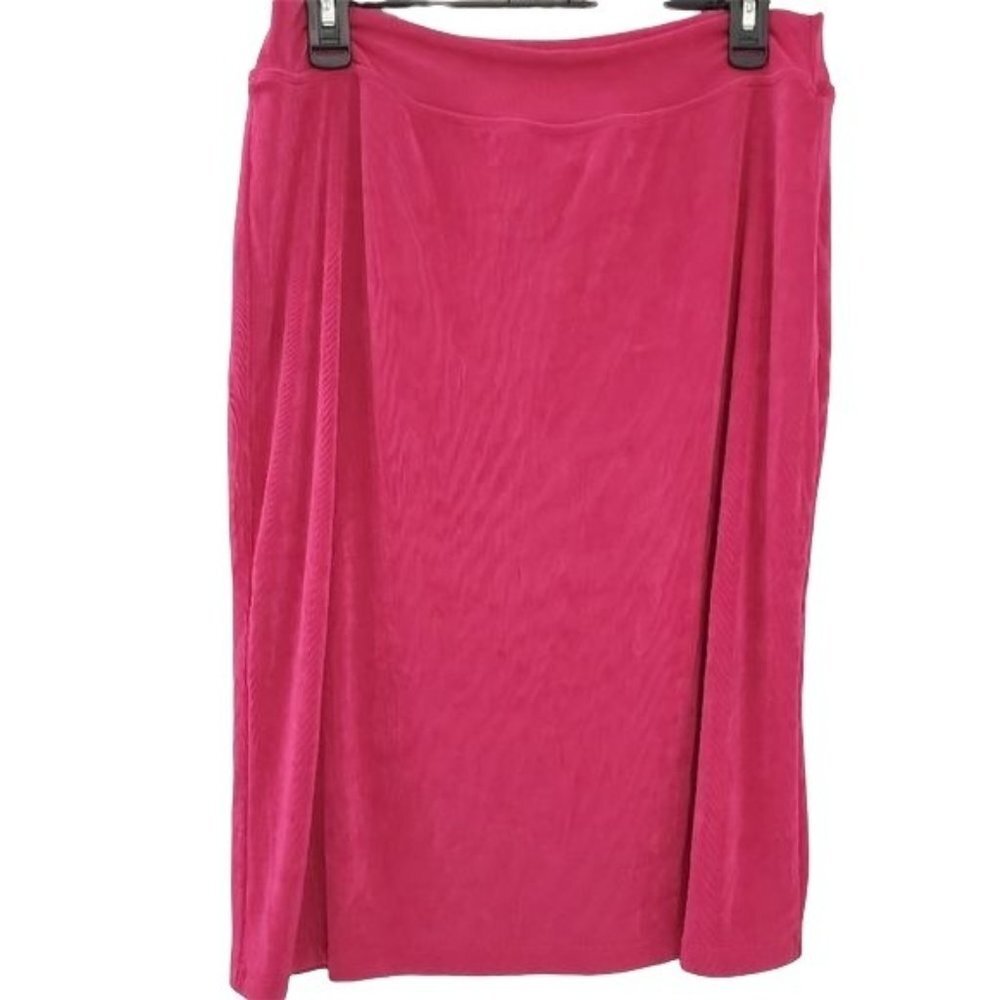 Kim & Co. Stretch Fabric Casual Skirt